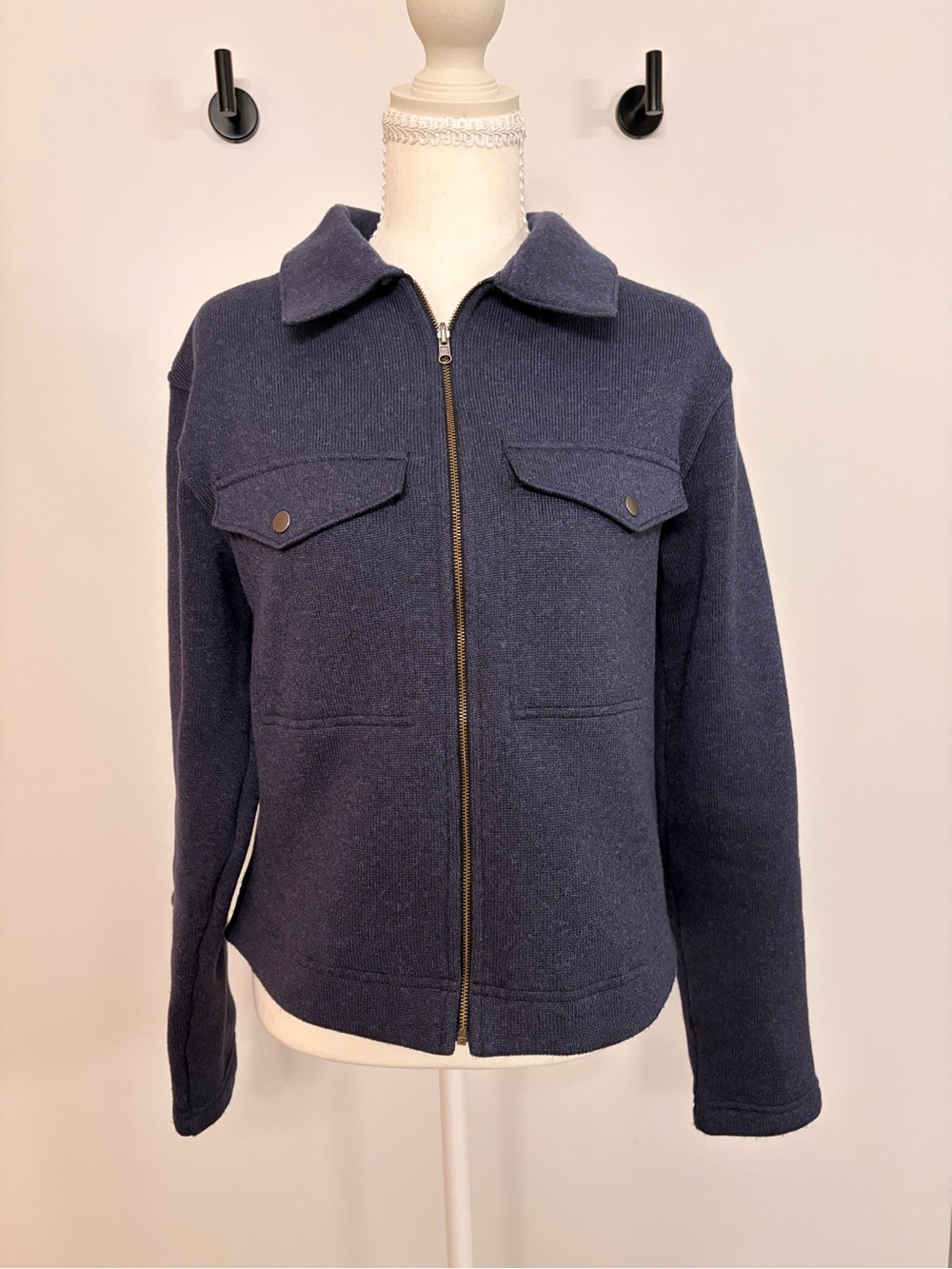 Patagonia Better Sweater Chore Jacket, Women’s Medium, Navy